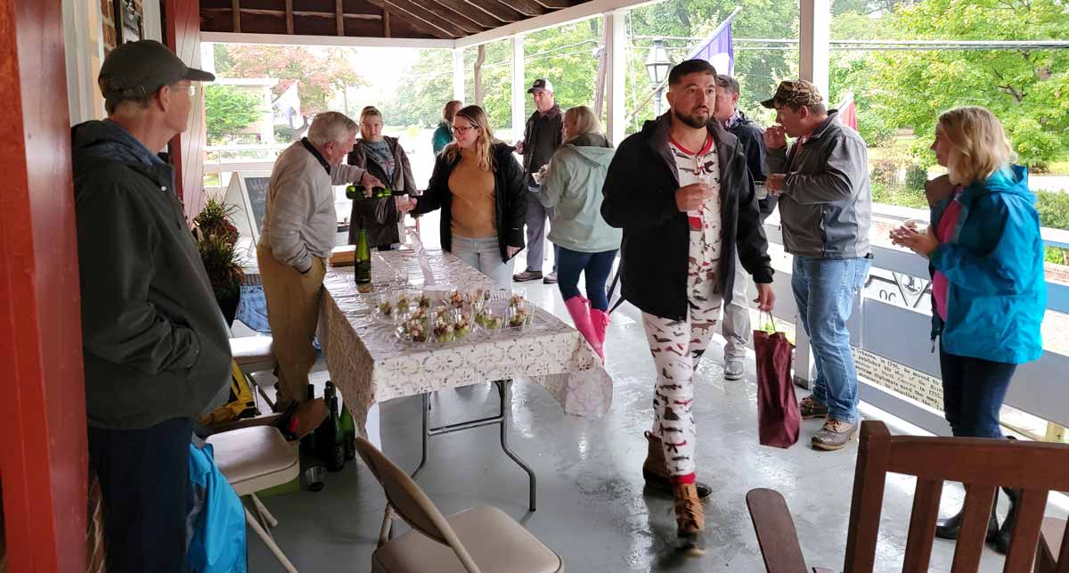The Wine and Oyster Stroll, Urbanna, VA